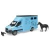 Bruder Paarden Transporter - Blauw 1 Bruder Paarden Transporter - Blauw -Speelgoed 1995954 7090a868