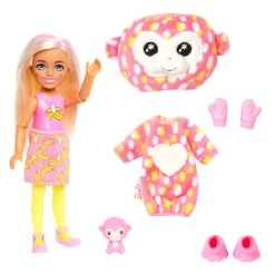Barbie Cutie Reveal Chelsea Jungle Pop - Aap 10 Barbie Cutie Reveal Chelsea Jungle Pop - Aap -Speelgoed 1996145 cd20380c