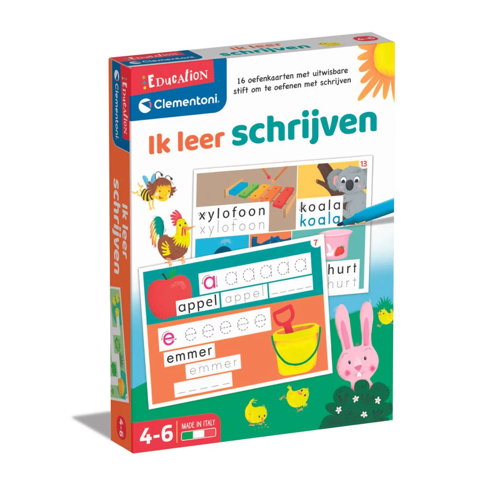 Clementoni Ik Leer Schrijven 3 Clementoni Ik Leer Schrijven