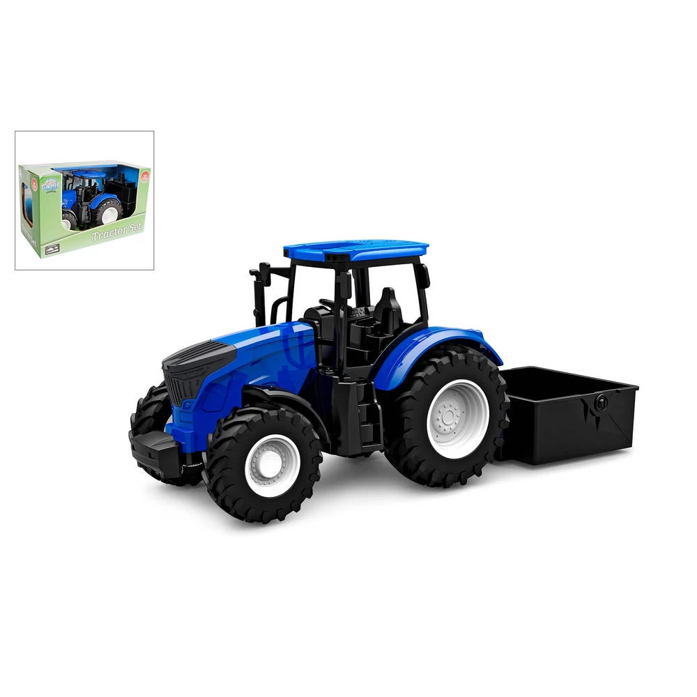 Kids Globe Tractor Met Kiepbak 3 Kids Globe Tractor Met Kiepbak