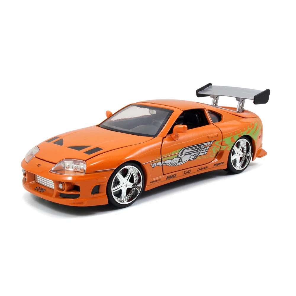 No Brand Jada Fast And Furious Brians 1995 Toyota Supra - 1:24 4 No Brand Jada Fast And Furious Brians 1995 Toyota Supra - 1:24 - Afbeelding 2