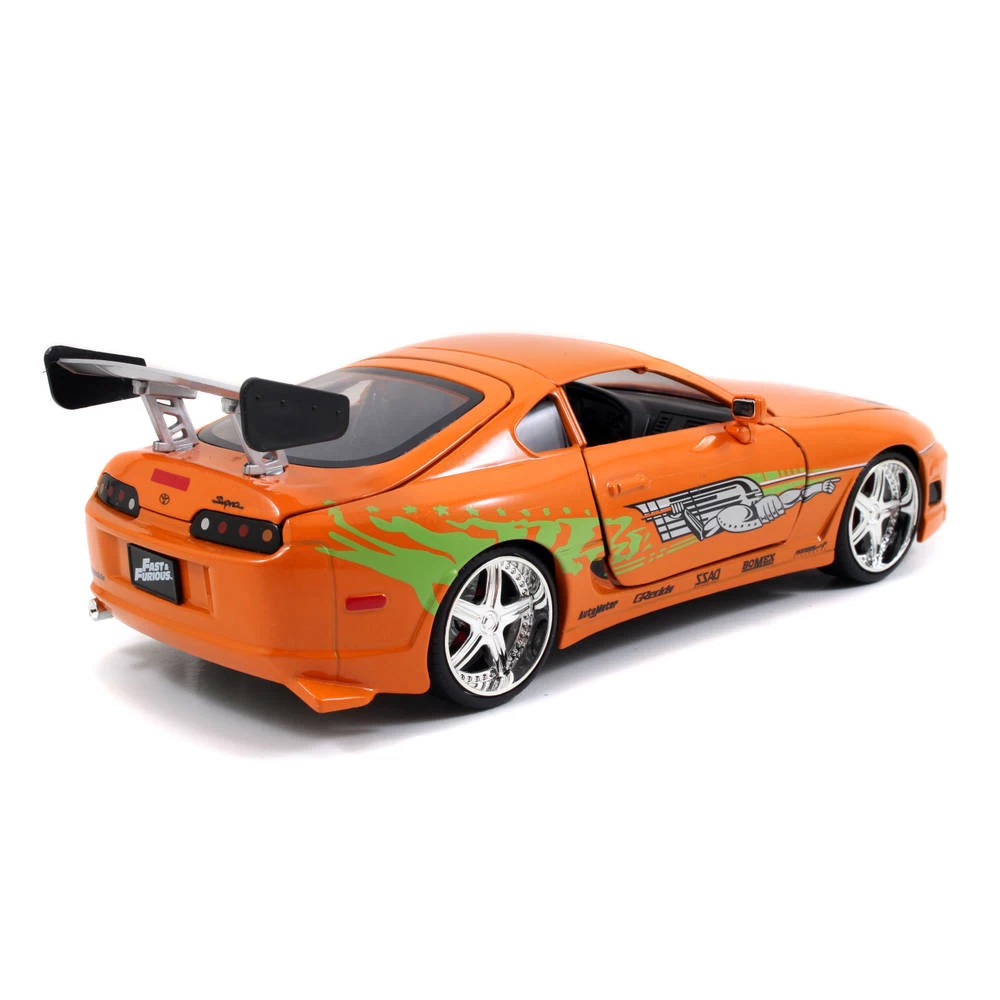 No Brand Jada Fast And Furious Brians 1995 Toyota Supra - 1:24 7 No Brand Jada Fast And Furious Brians 1995 Toyota Supra - 1:24 - Afbeelding 5