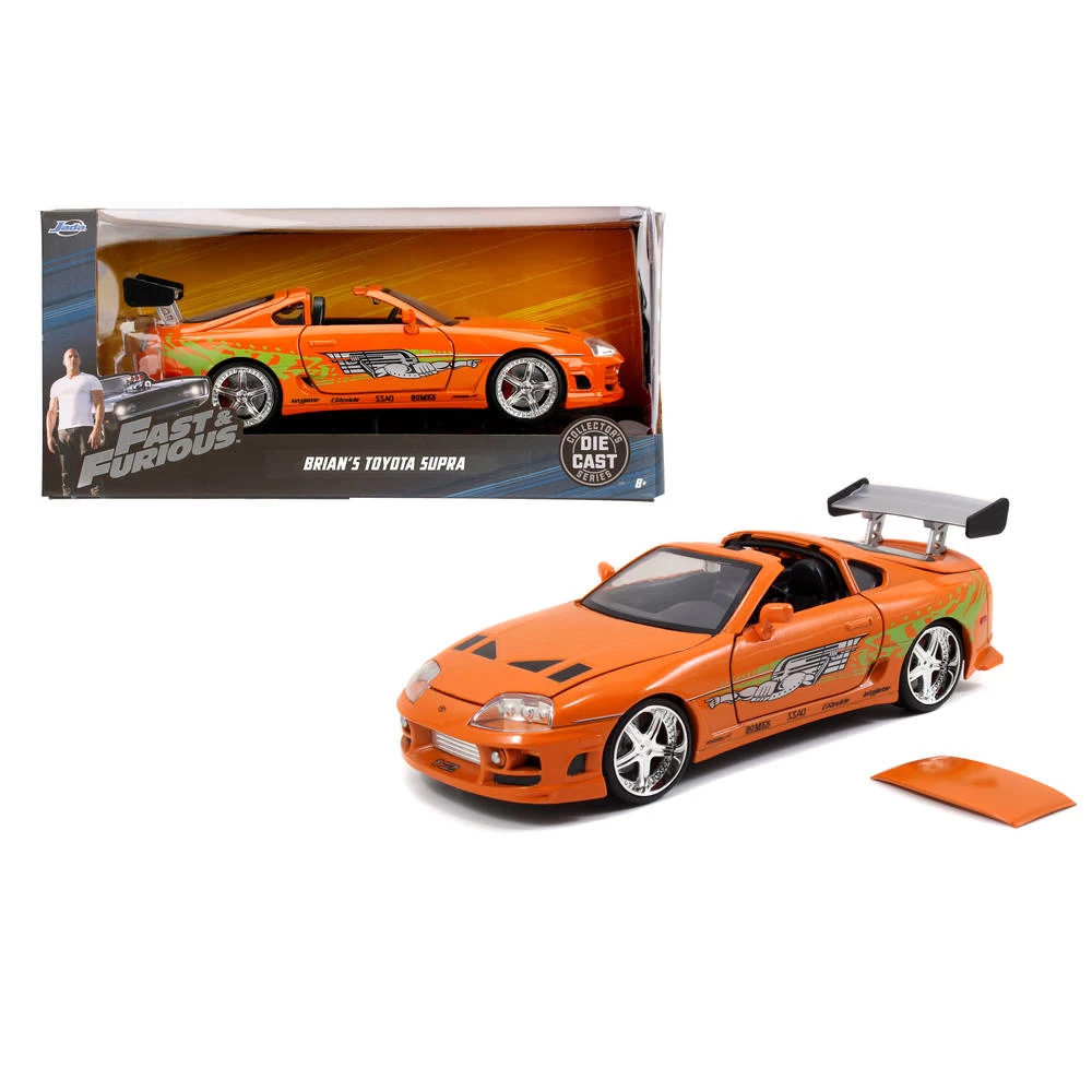 No Brand Jada Fast And Furious Brians 1995 Toyota Supra - 1:24 3 No Brand Jada Fast And Furious Brians 1995 Toyota Supra - 1:24