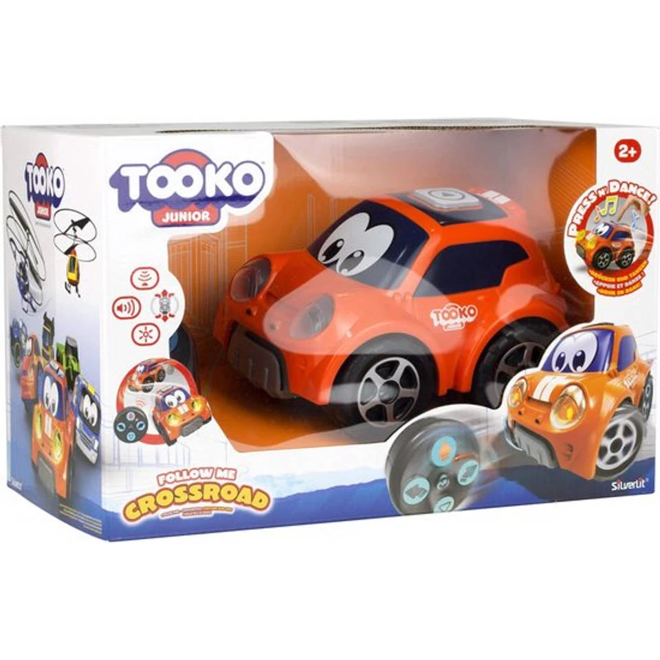 No Brand Silverlit Op Afstand Bestuurbare Auto Follow Me Crossroad Junior 4 No Brand Silverlit Op Afstand Bestuurbare Auto Follow Me Crossroad Junior - Afbeelding 2