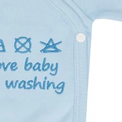 No Brand VIB Remove Baby Before Washing Rompertje - Blauw -Speelgoed 1997022 7f5129f2