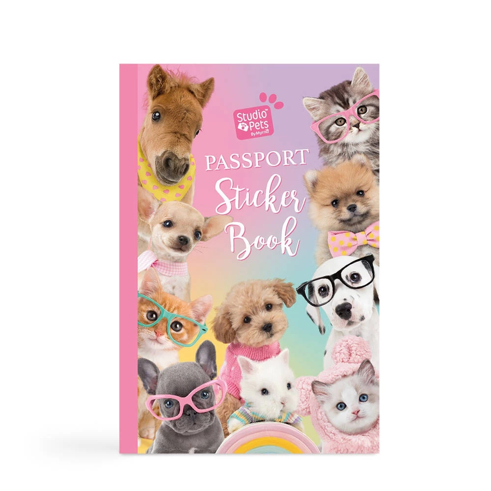 No Brand Studio Pets Paspoort Stickerboek Voor 16 Cm 3 No Brand Studio Pets Paspoort Stickerboek Voor 16 Cm