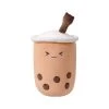 Miniso Pluchen Milk Tea Met Rietje - Bruin