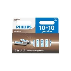 No Brand Philips AAA 10 + 10 Entry Alkaline Batterijen