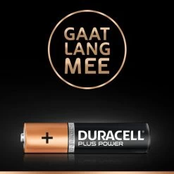 Duracell Plus Power AAA Alkaline Batterijen - 4 Stuks -Speelgoed EB 1112847B