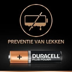 Duracell Plus Power AAA Alkaline Batterijen - 4 Stuks -Speelgoed EB 1112847D